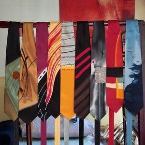 Beautifully hand died silk